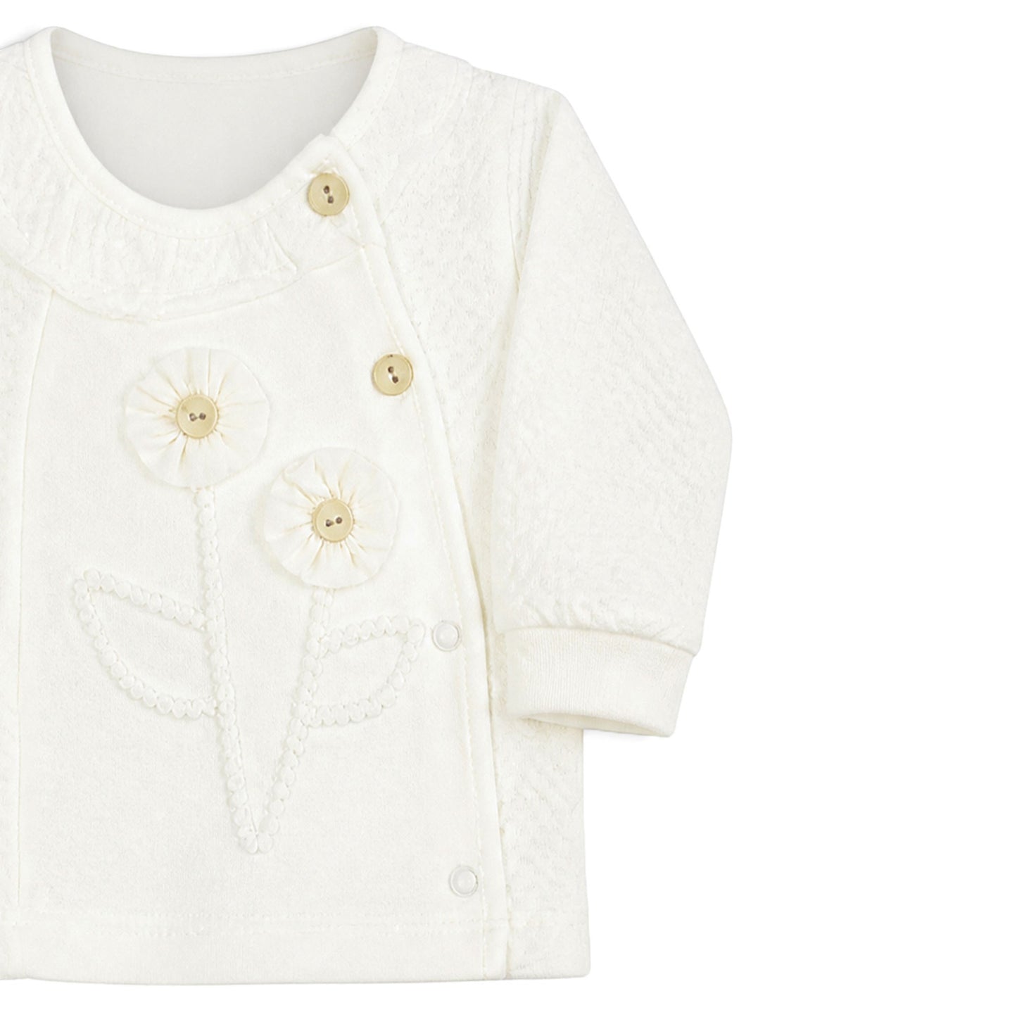 OFF-WHITE FLORAL BABY GIRL GIFT SET