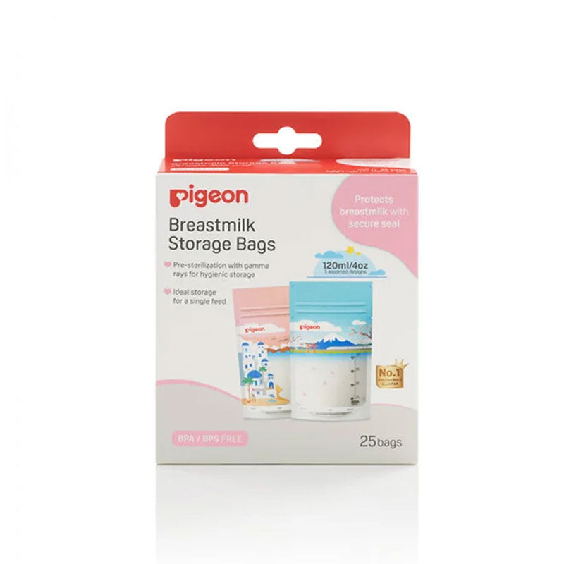 BREASTMILK STORAGE BAGS 120ML HOLIDAY