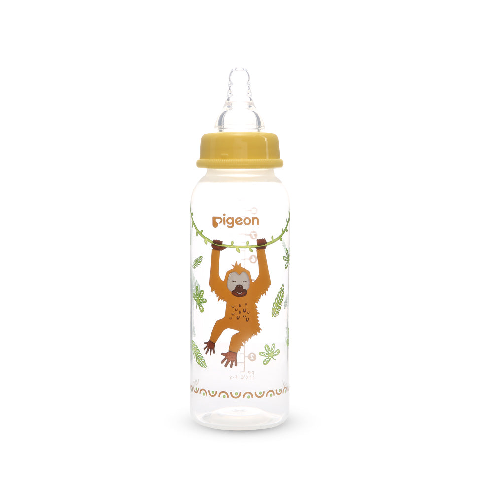 SLIM NECK FEEDER 240ML ORANGUTAN