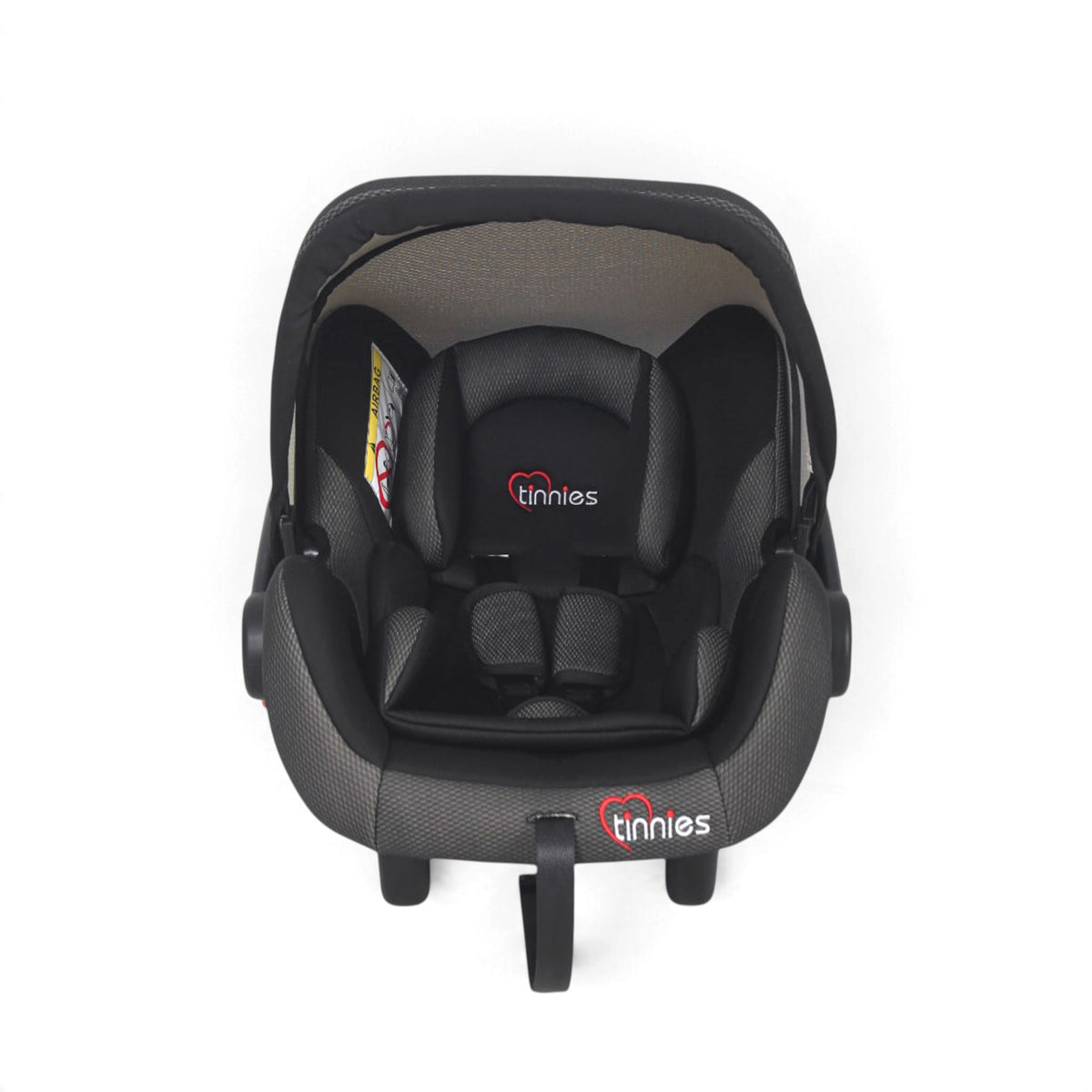 CARRY COT & CAR SEAT-BLACK