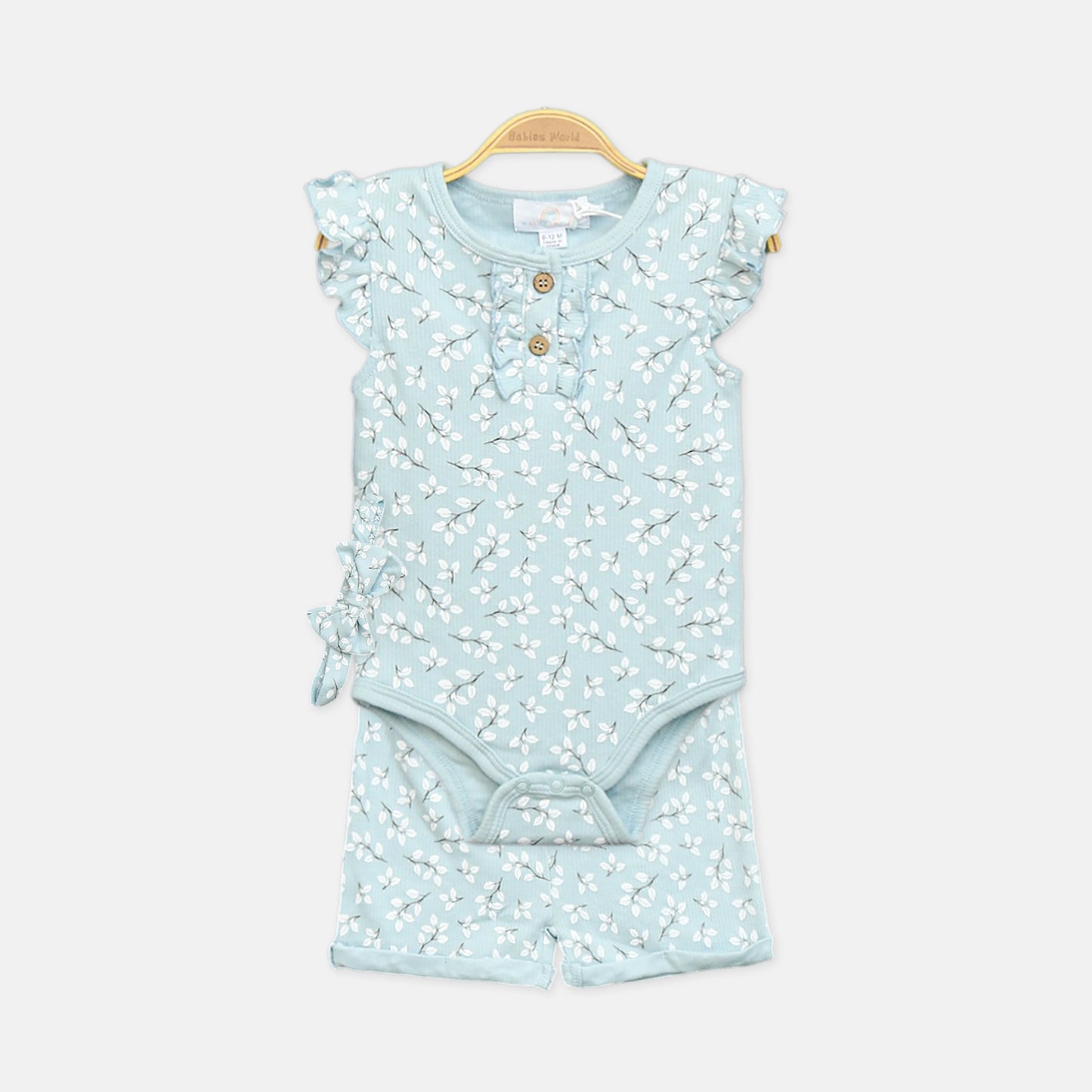 Baby Girls' Floral 3-Piece Set