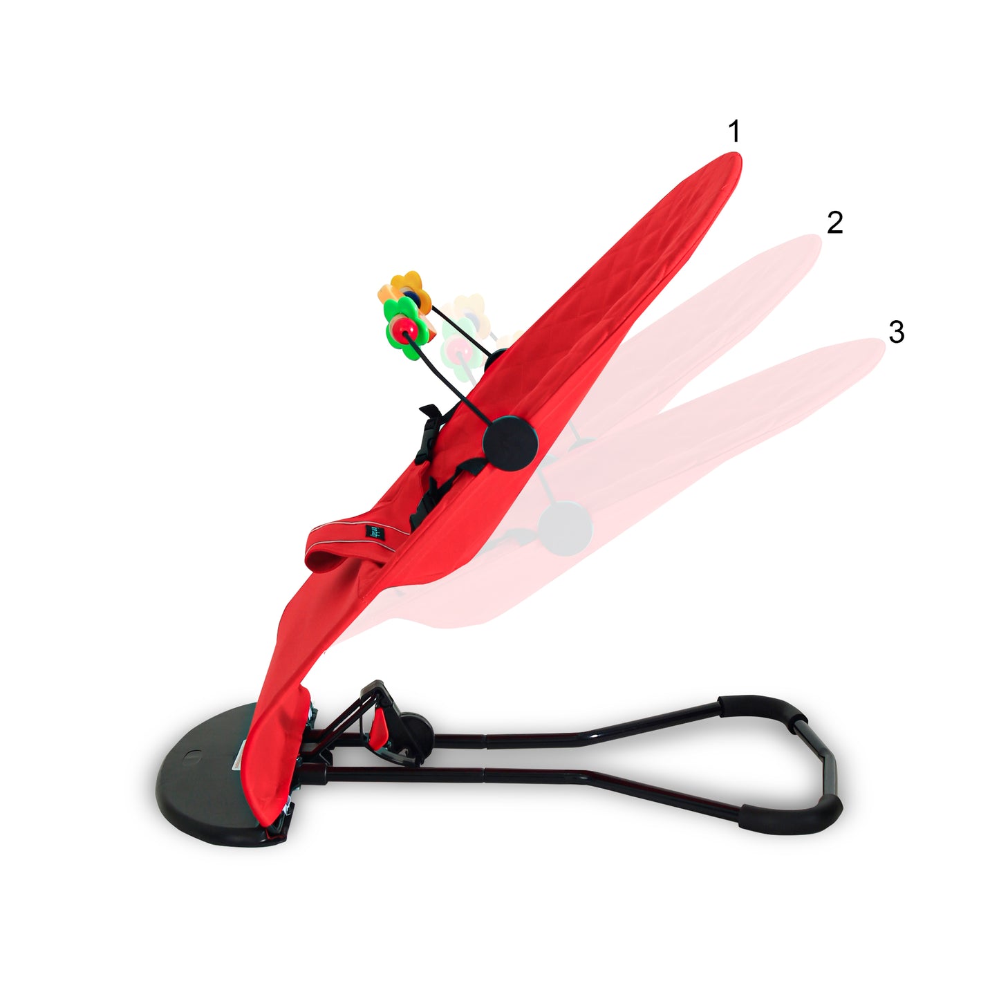 BABY BOUNCER RED PLAY & REST