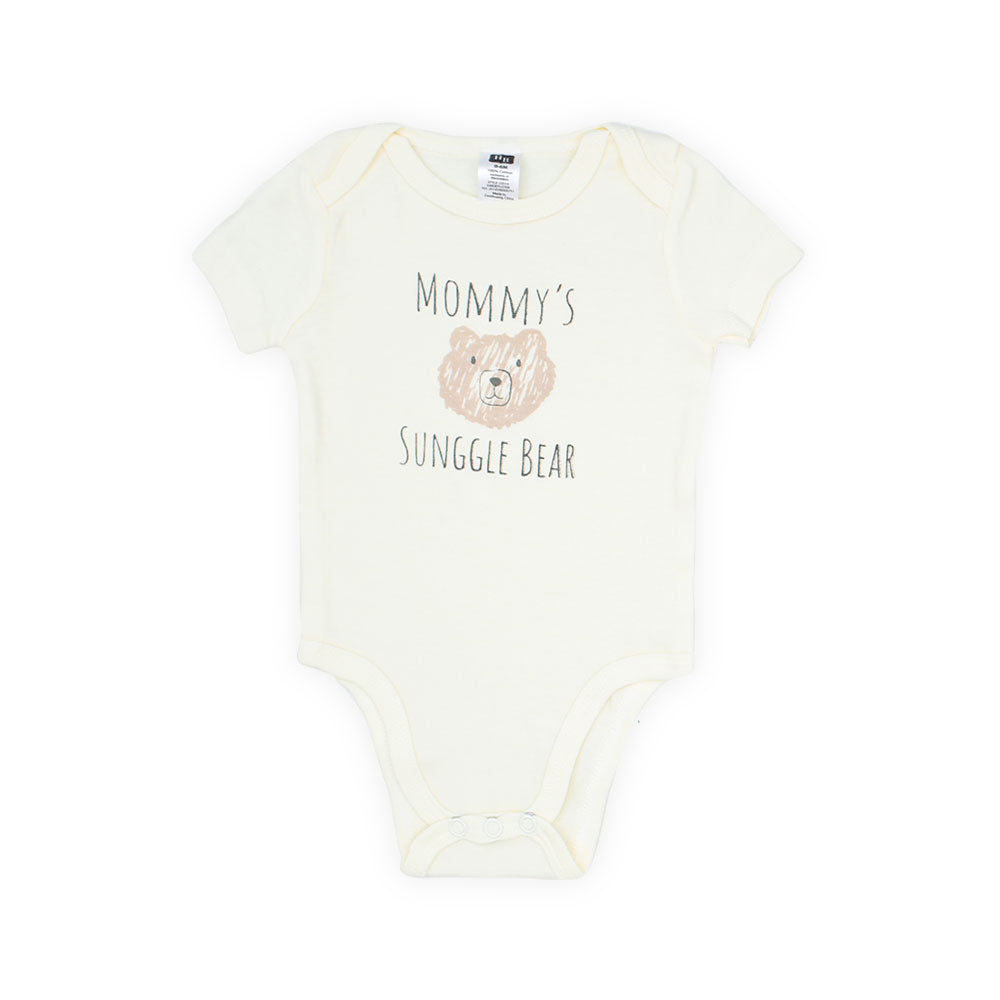 BABY BOY GIFT SET PK-4 BROWN MOMMY'S BEAR CHECKERED