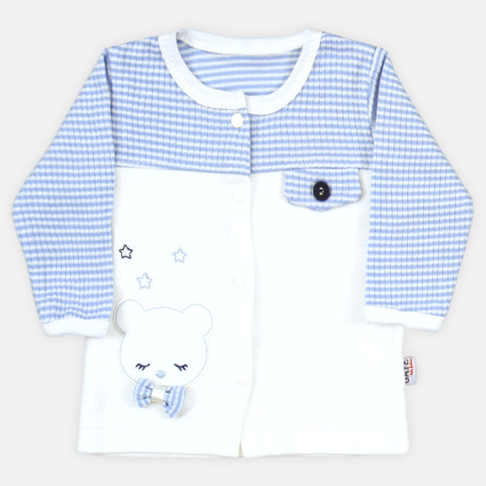 BABY BOY GIFT SET BLUE STRIPES