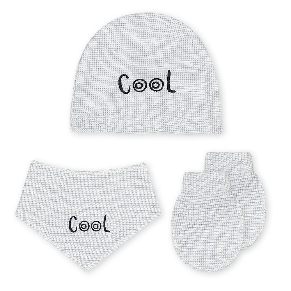 BABY BOY GIFT SET GREY CAR