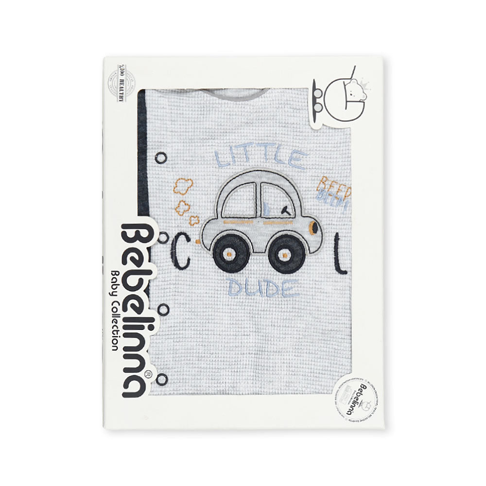 BABY BOY GIFT SET GREY CAR