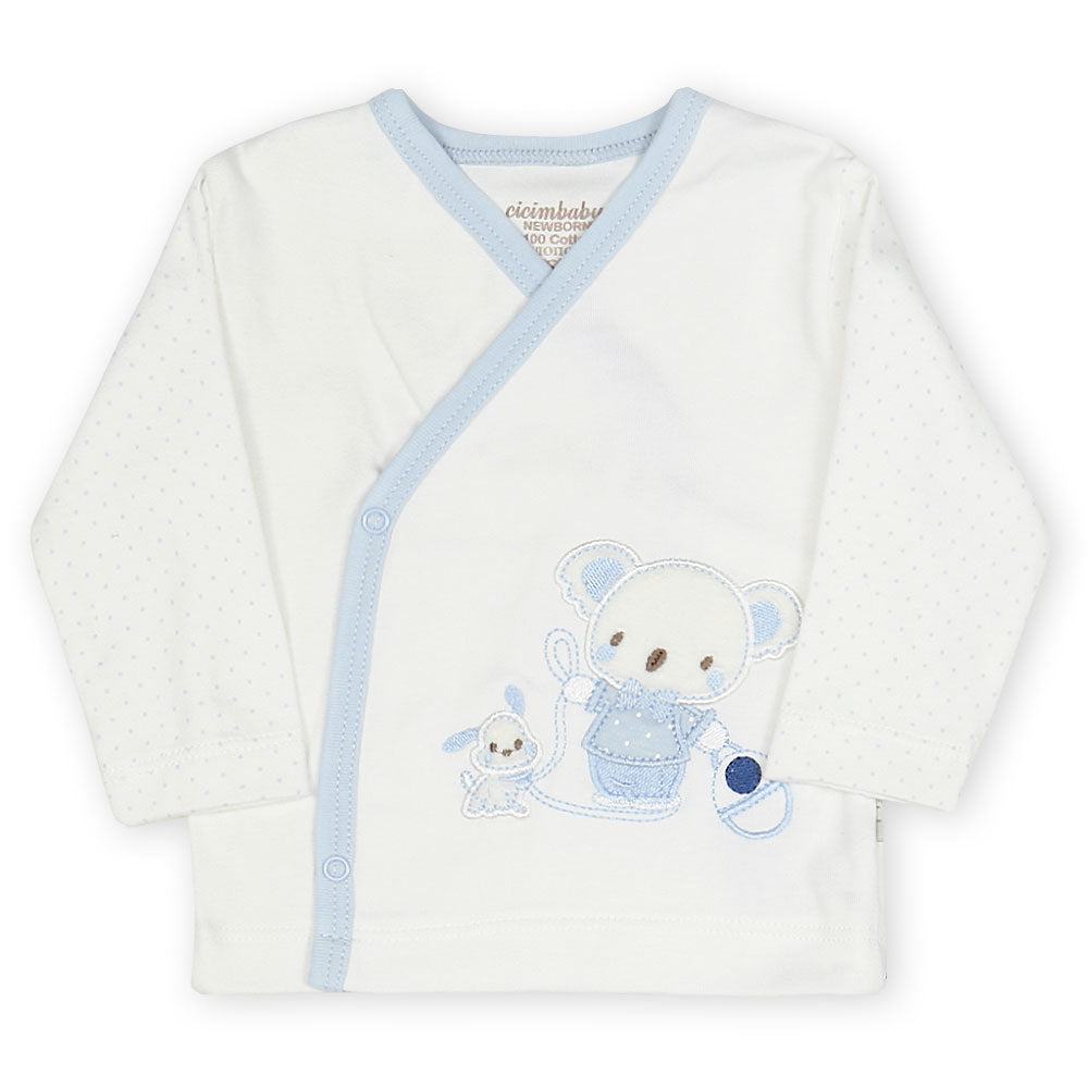 BABY BOY GIFT SET BLUE LITTLE TEAM