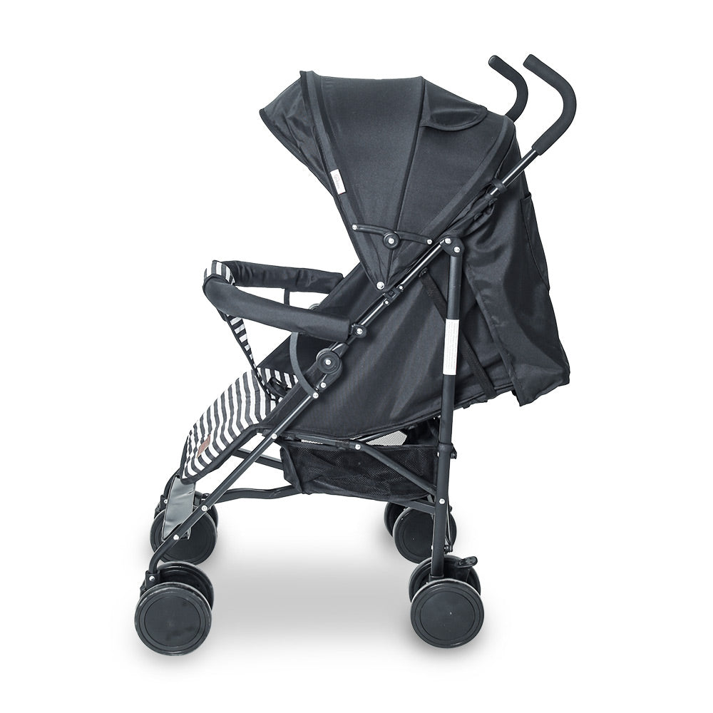 TINNIES BABY BUGGY - BLACK STRIPPED