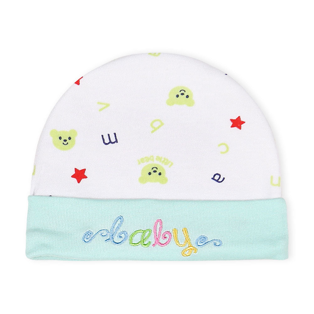 CAP SET GREEN LITTLE BEAR