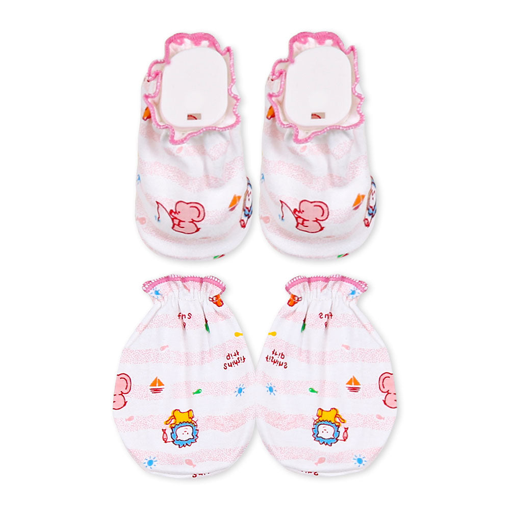 CAP SET PINK I LOVE MOMMY
