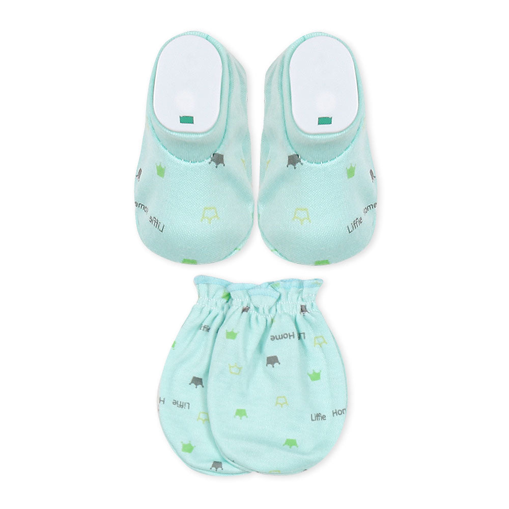 CAP SET GREEN LITTLE HOME