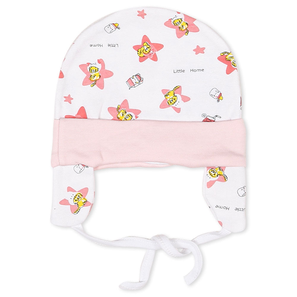 BABY CAP PINK LITTLE HOME