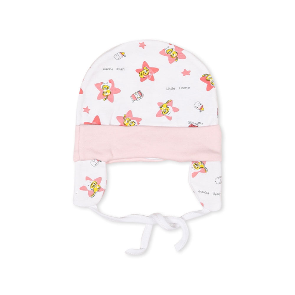 BABY CAP PINK LITTLE HOME