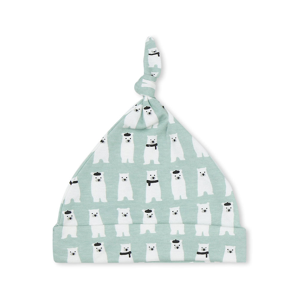 CAPS PK-3 GREEN POLAR BEAR KNOTTED