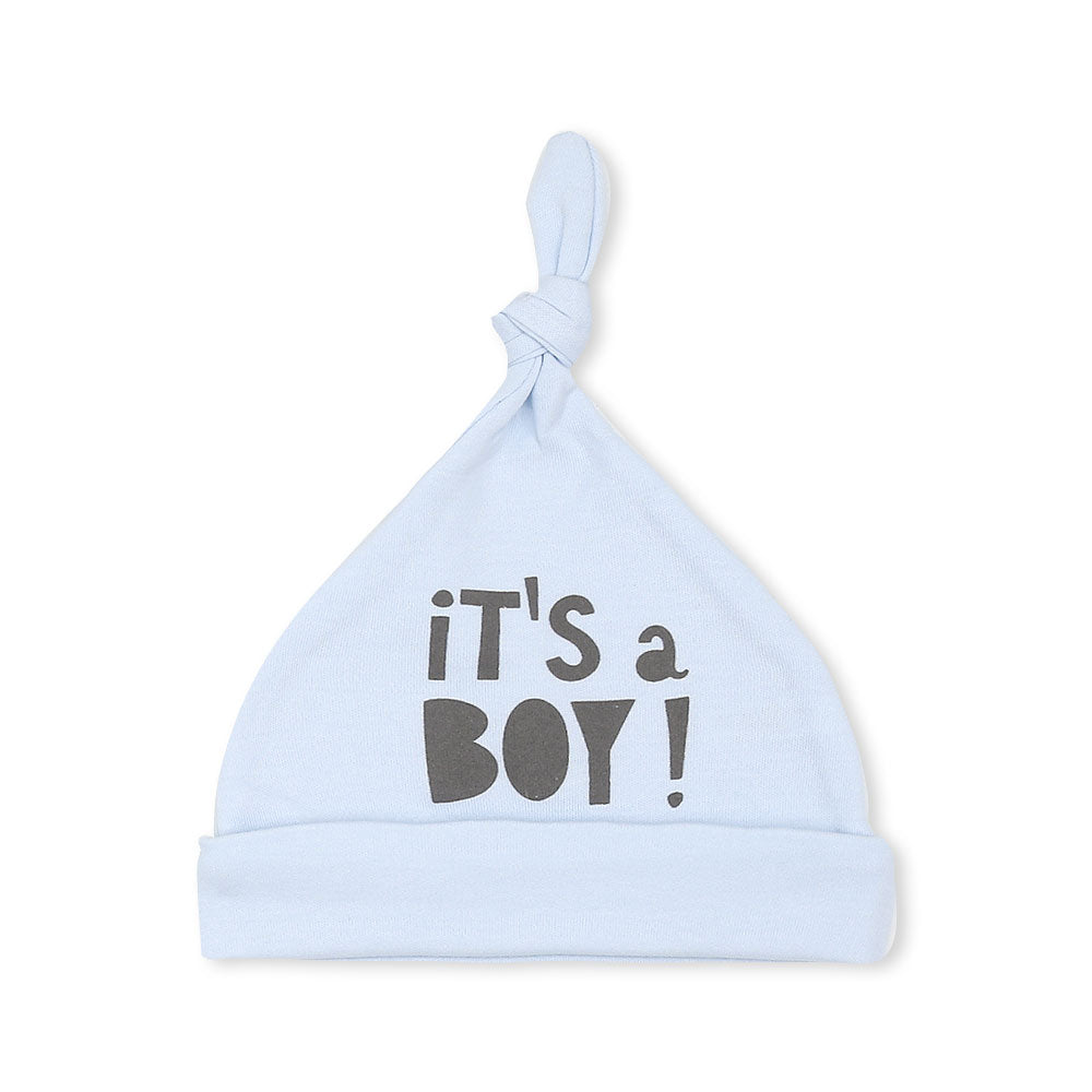 CAPS PK-3 GREY HANDSOME BOYS KNOTTED