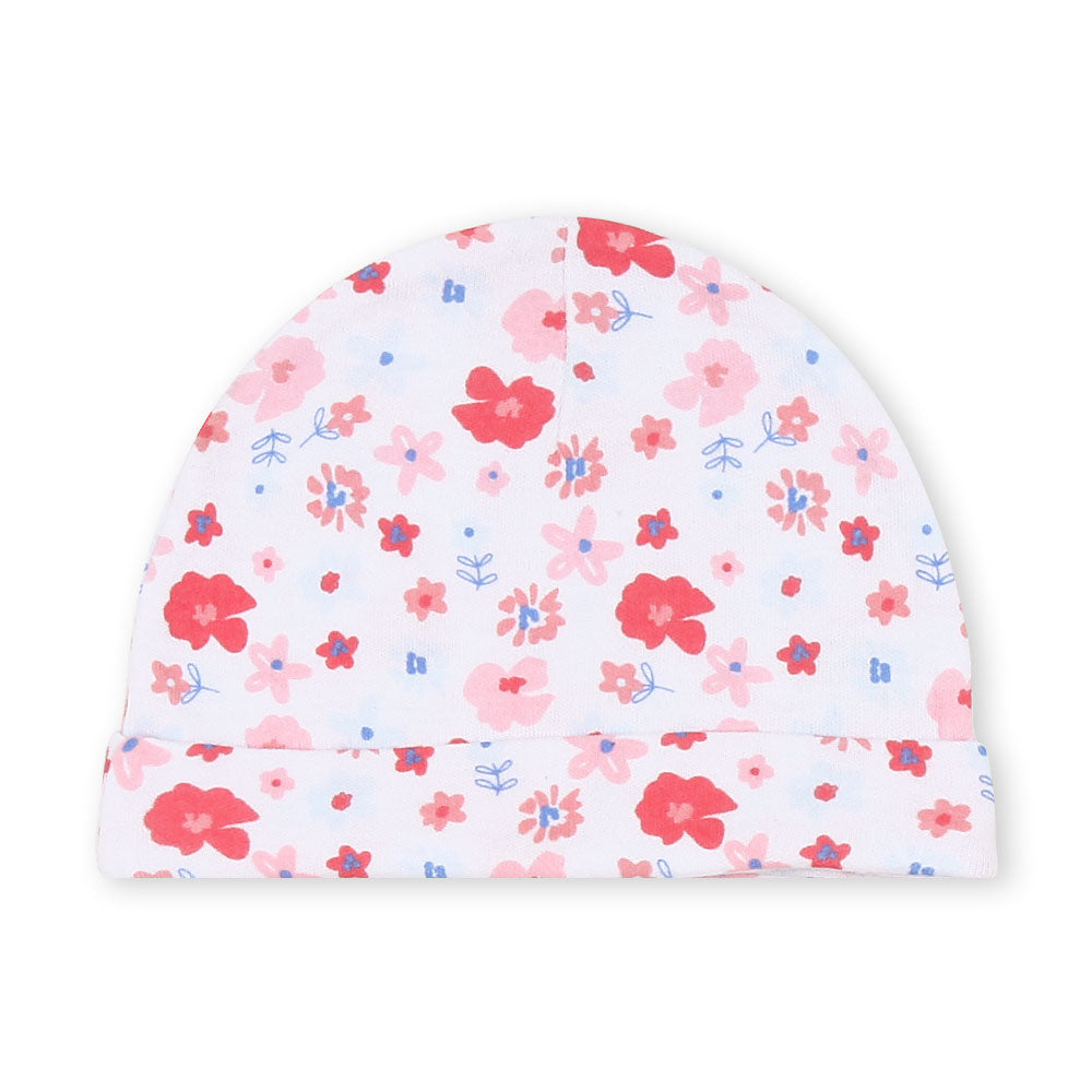 CAPS PK-3 PINK FLORAL