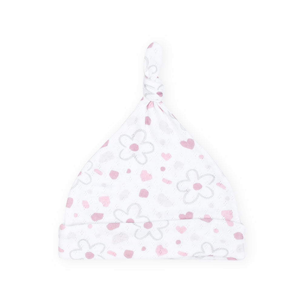 BABY CAPS PK-3 LITTLE FLOWER