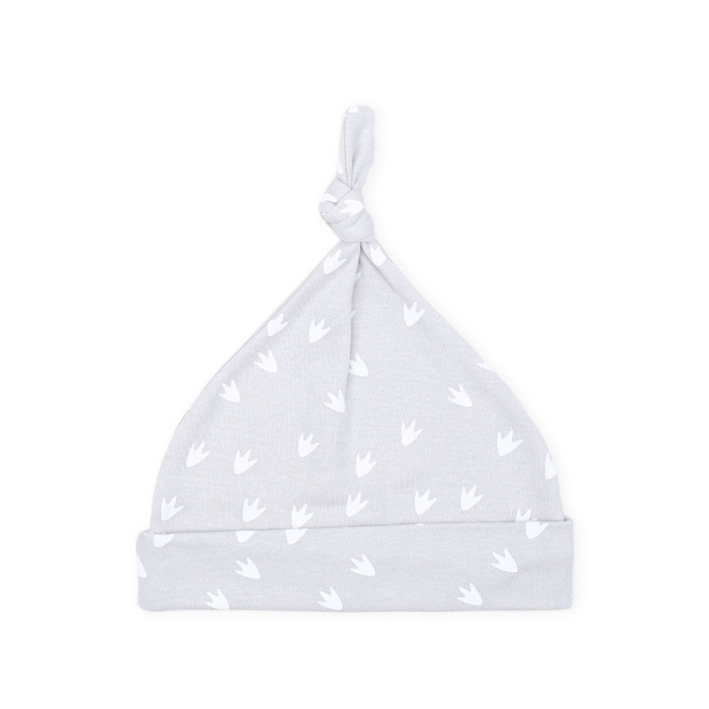 BABY CAPS PK-3 YELLOW DUCKLING KNOTTED
