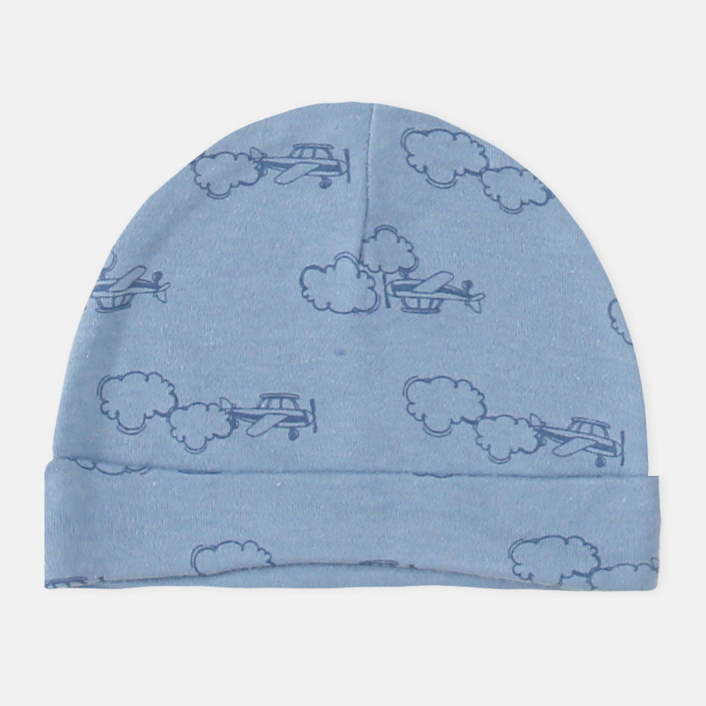 BABY CAPS PK-3 WHITE IT'S A BOY