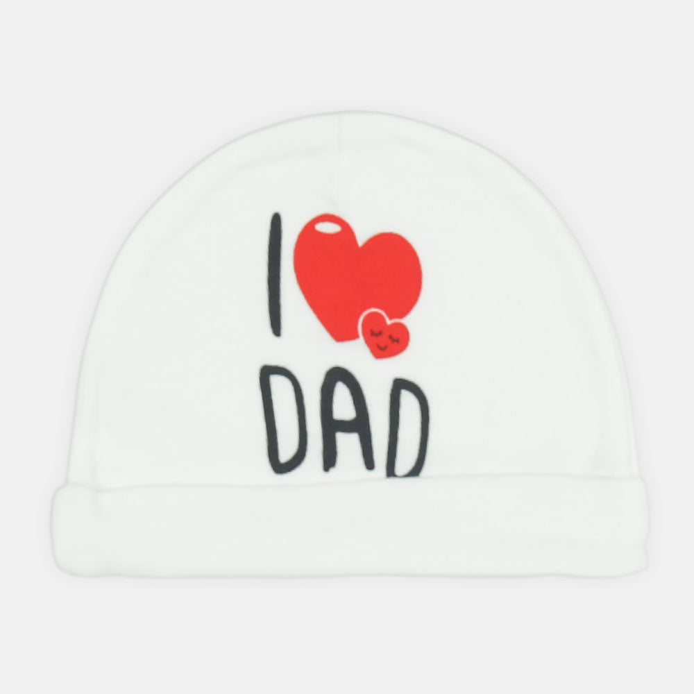 BABY CAPS PK-3 I LOVE DAD