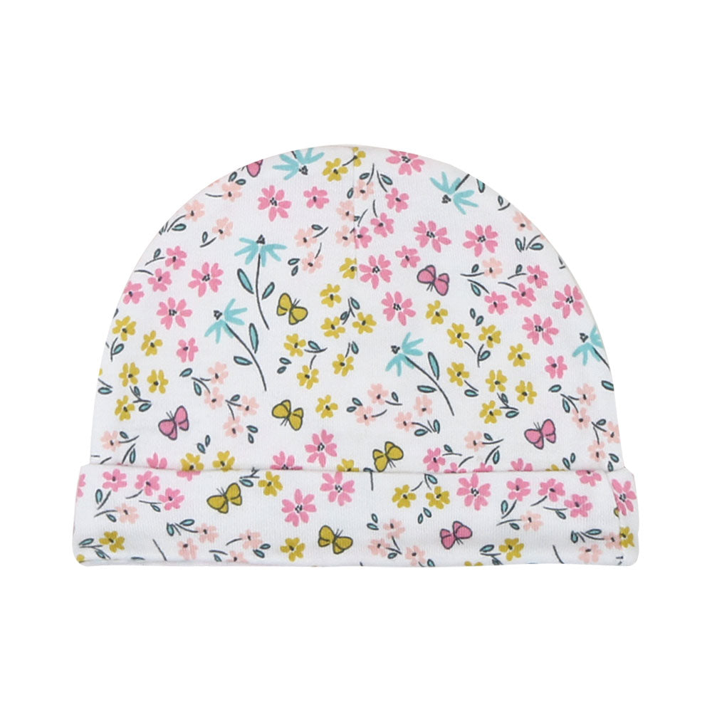 MULTICOLOR SEA KINGDOM GIRL CAPS PK-3