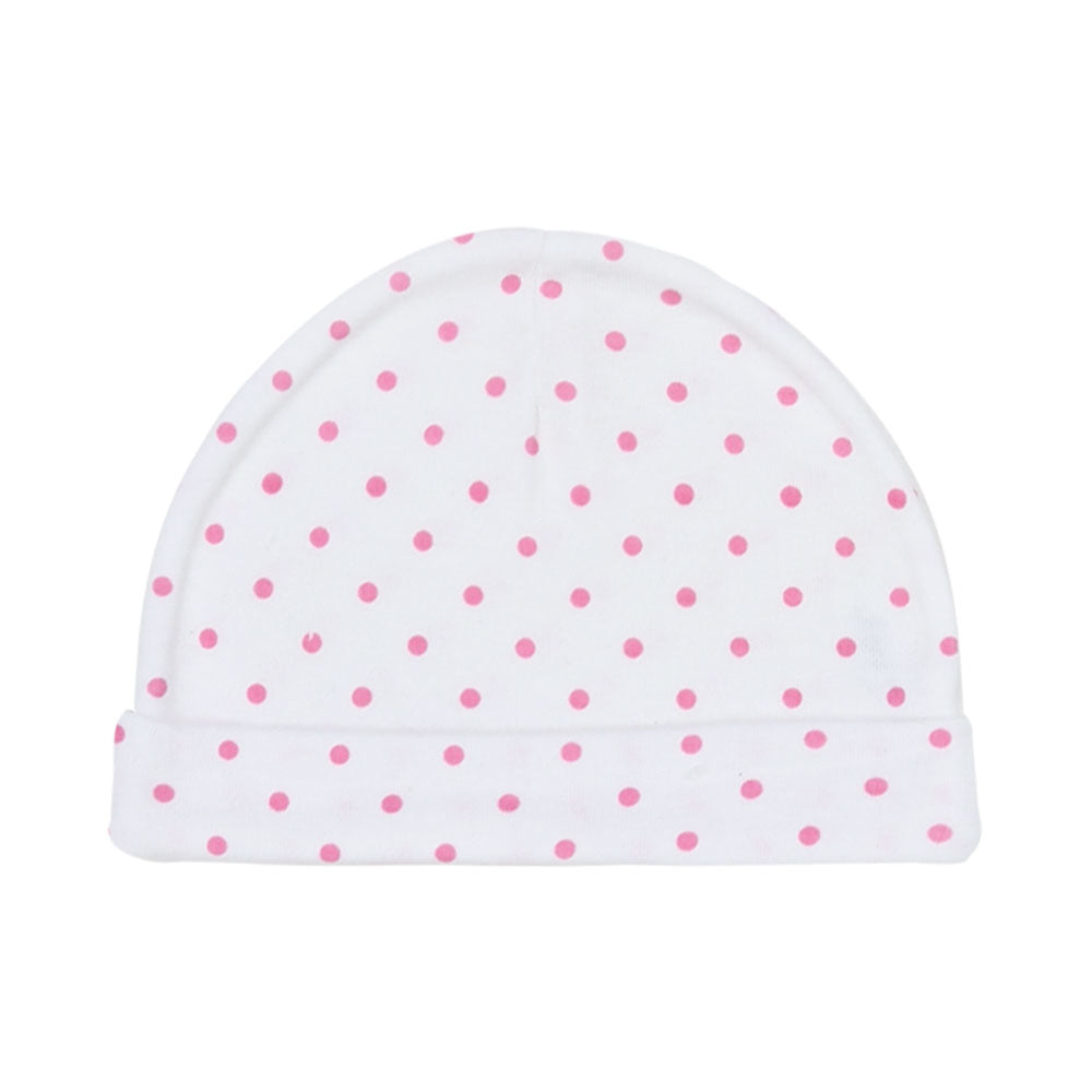 MULTICOLOR POLKA DOT GIRL CAPS PK-3