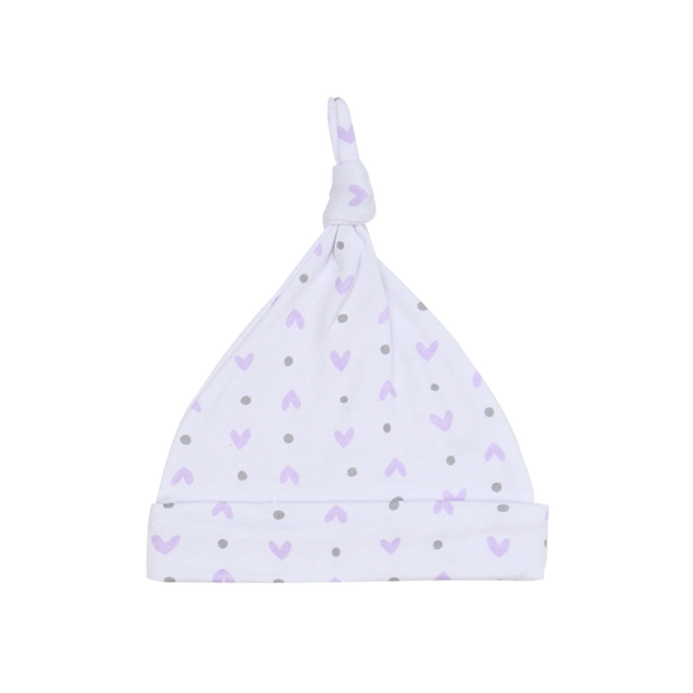 MULTICOLOR FLORAL HELLO! GIRL CAPS PK-3