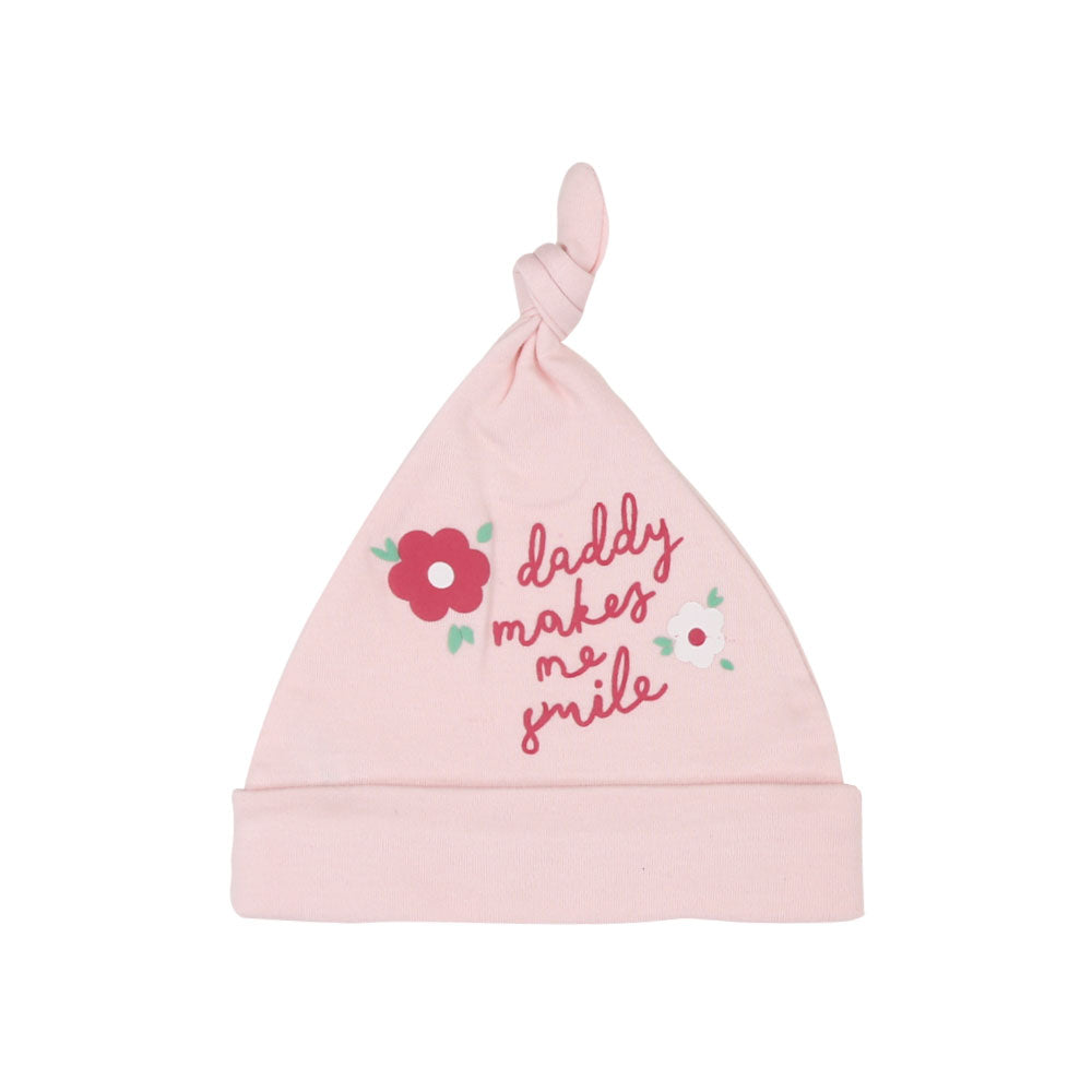 MULTICOLOR SMILEY LION GIRL CAPS PK-3