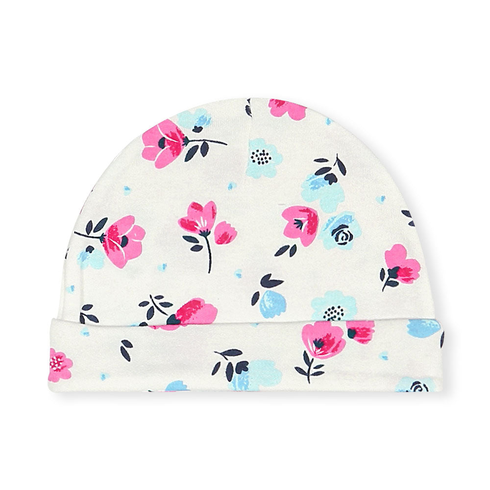 CAPS PK-3 PINK FLORAL & HEARTS