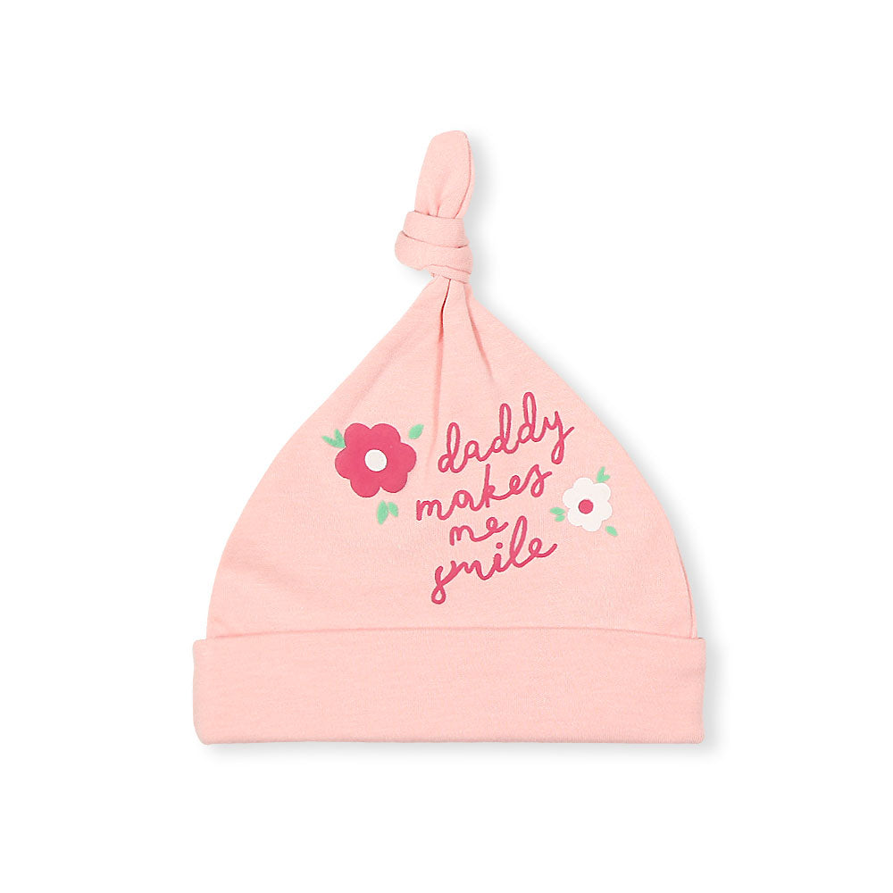 CAPS PK-3 PEACH DADDY & FLORAL KNOTTED