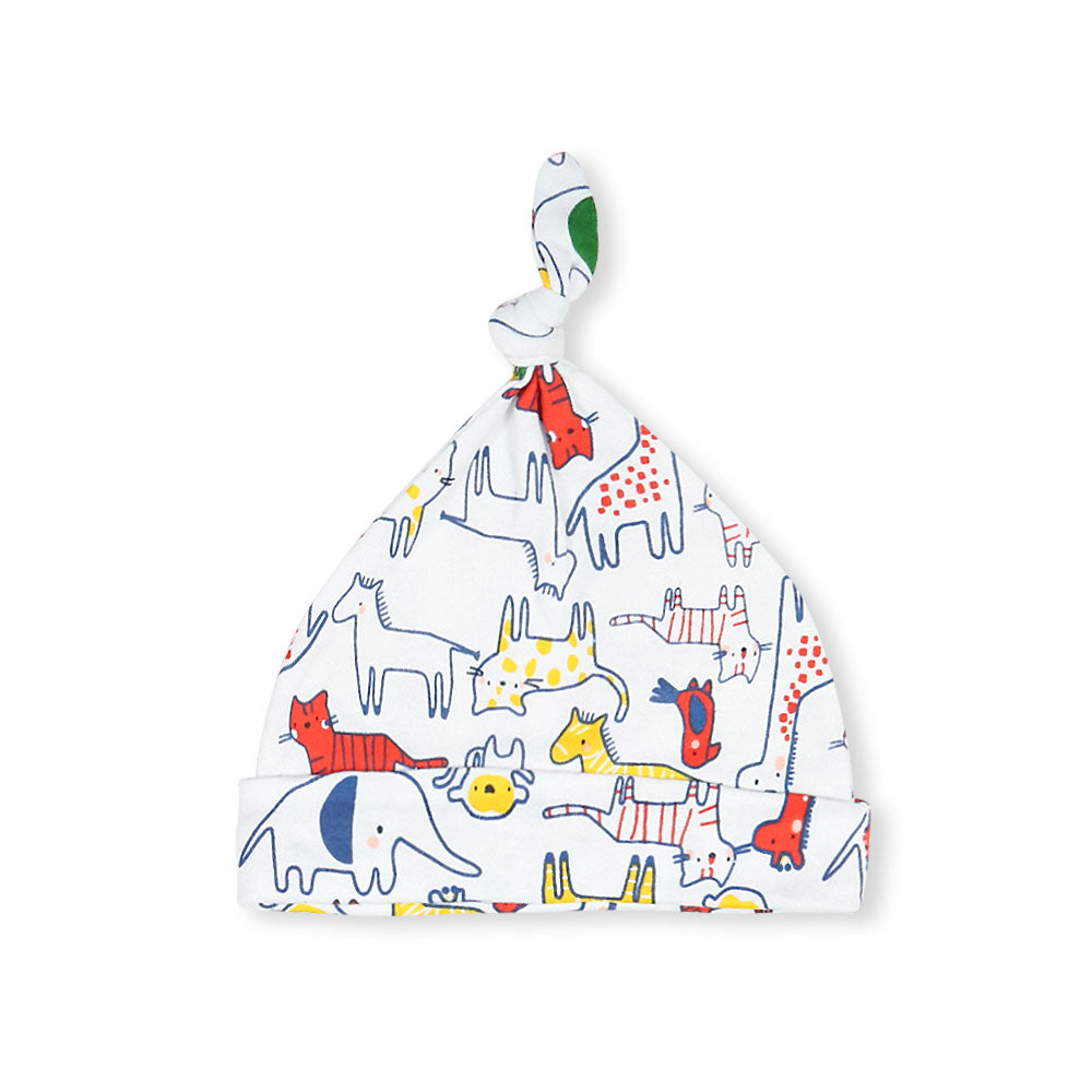 CAPS PK-3 MULTI-COLOR HAPPY ANIMALS