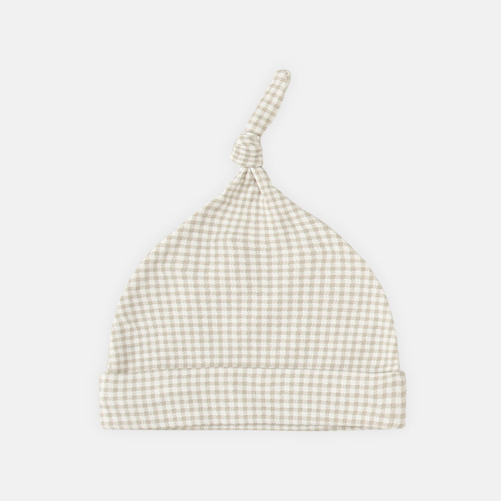 BABY CAPS PK-3 WHITE SHEEP KNOTTED