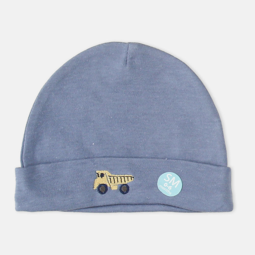 BABY CAPS PK-5 WHITE TRACTOR