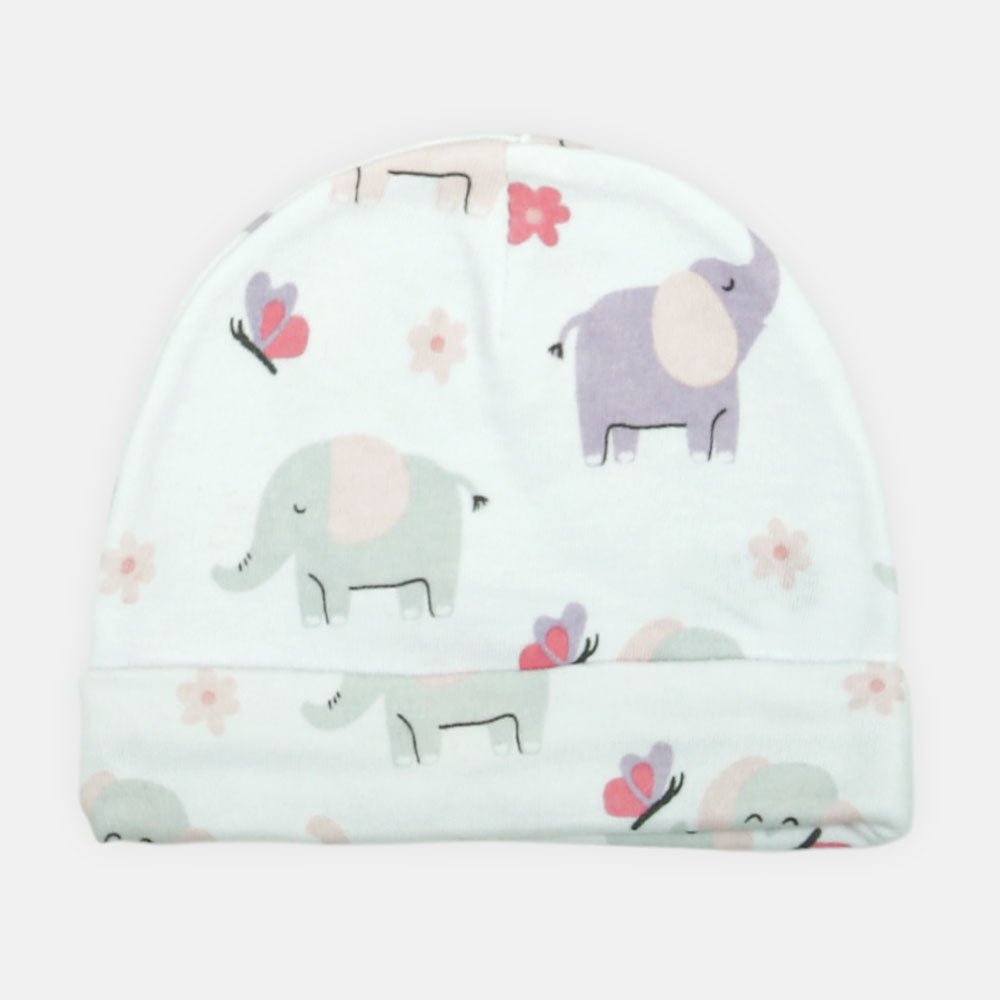 BABY CAPS PK-5 PASTEL PETAL
