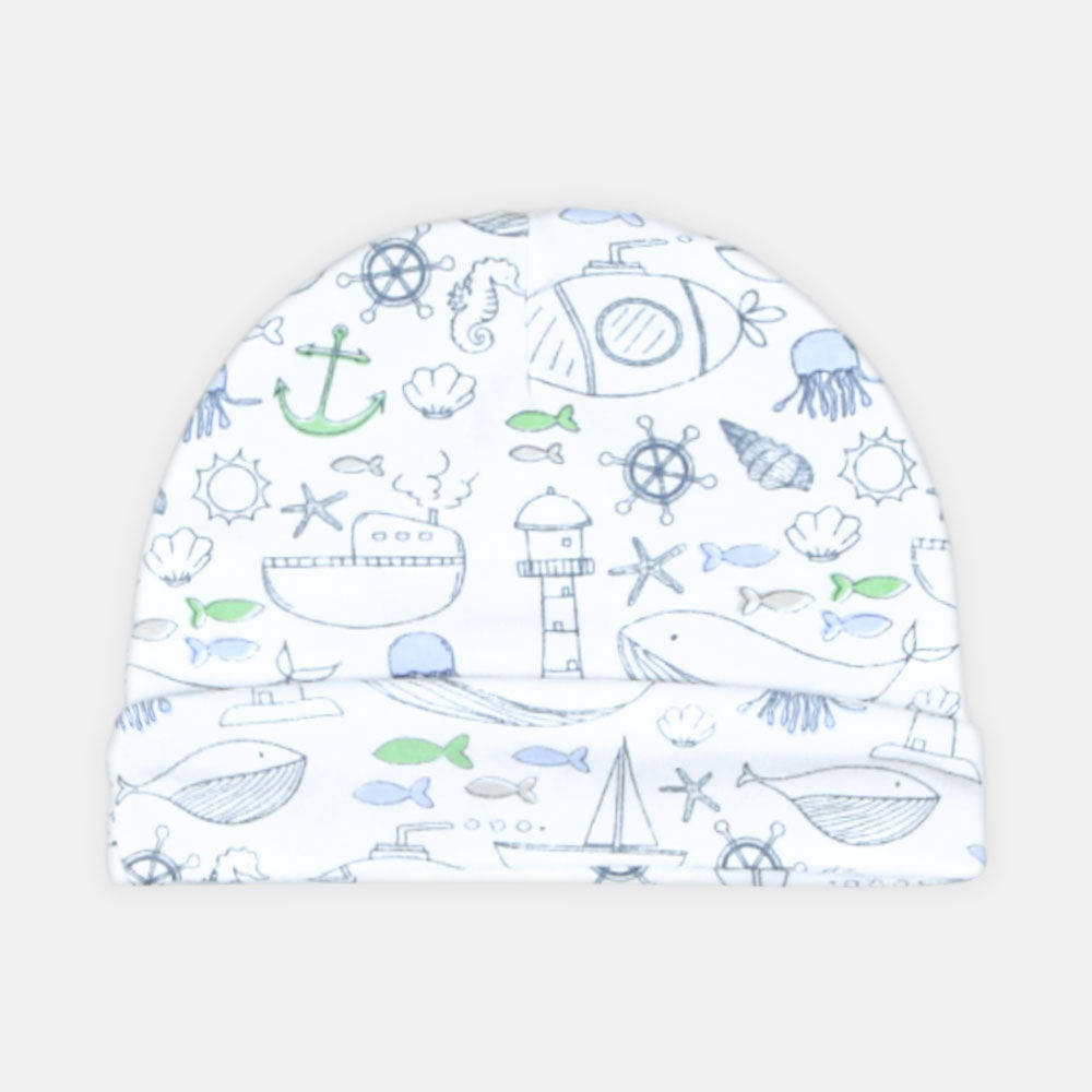 BABY CAPS PK-3 UNDER THE SEA