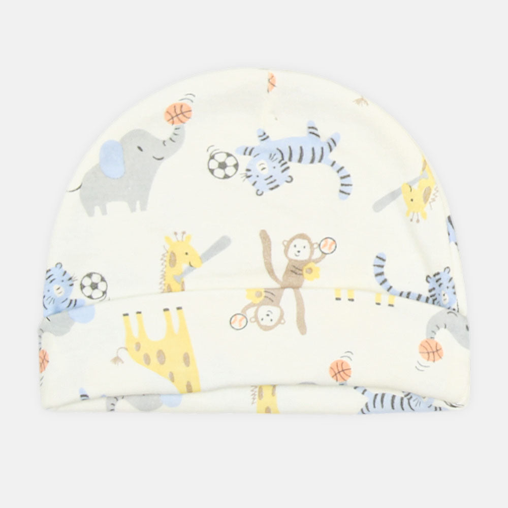 BABY CAPS PK-3 SUNSHINE & STRIPES