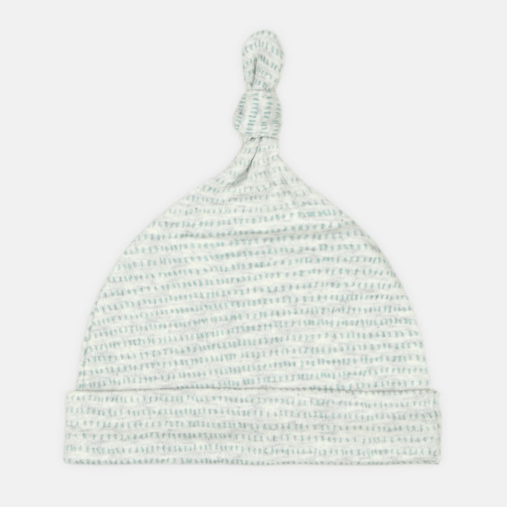 BABY CAPS PK-3 SOFT SAFARI KNOT