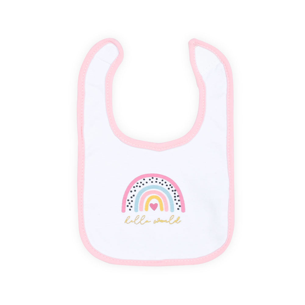 BABY GIRL GIFT SET PK-8 RAINBOW HELLO WORLD DREAMER