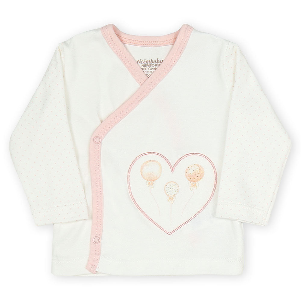BABY GIRL GIFT SET PINK BALLOONS
