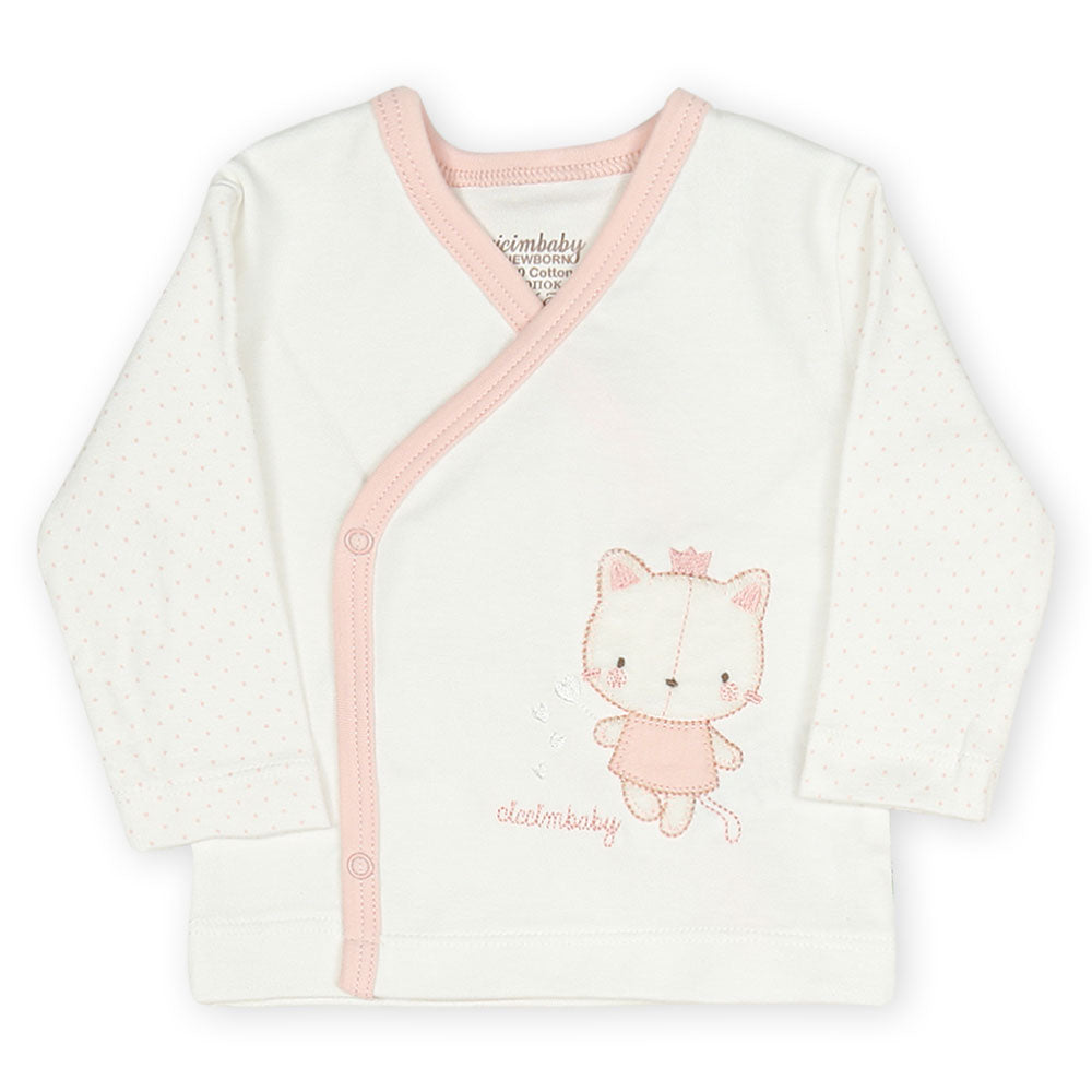 BABY GIRL GIFT SET PEACH KITTY