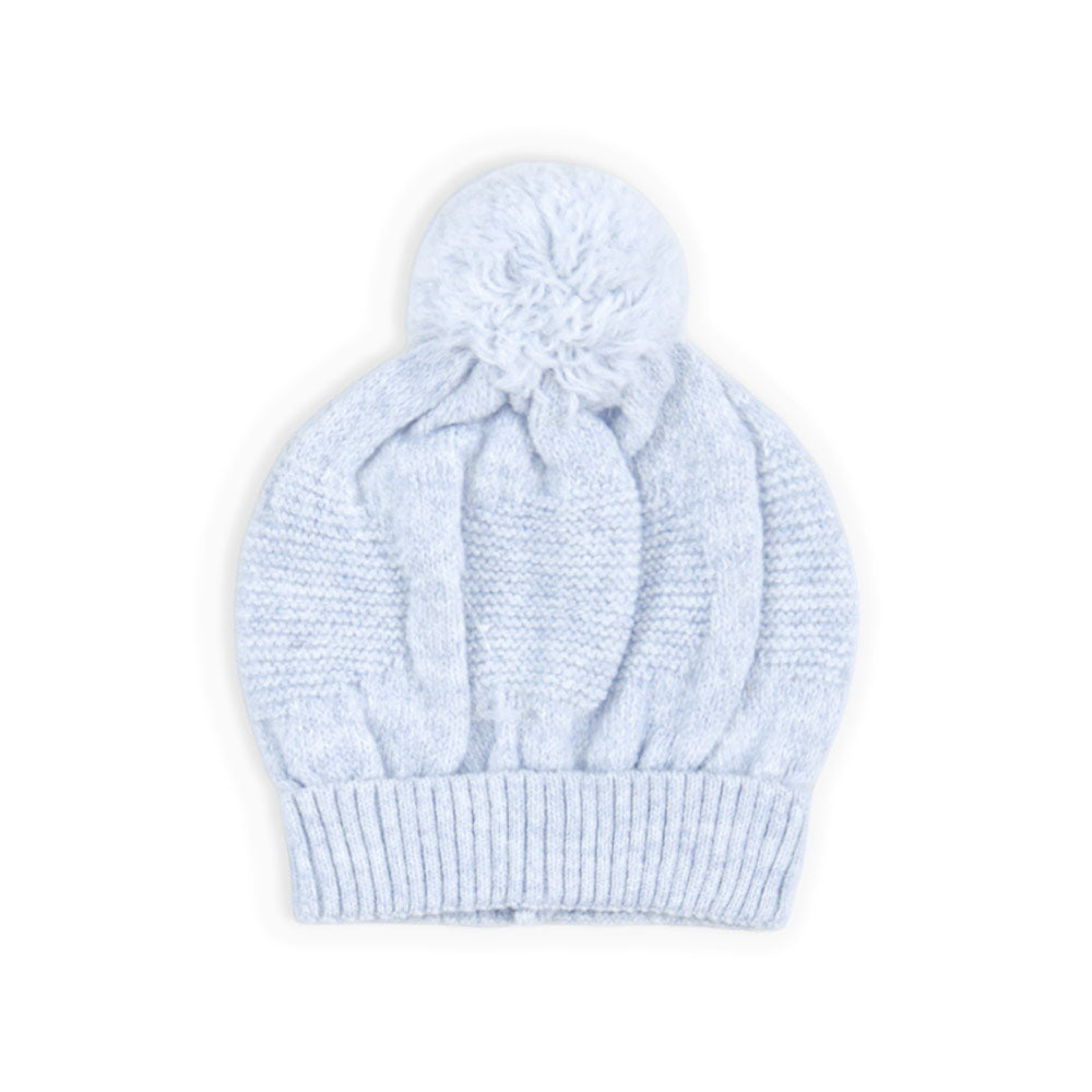 BABY WOOLEN CAP LIGHT BLUE