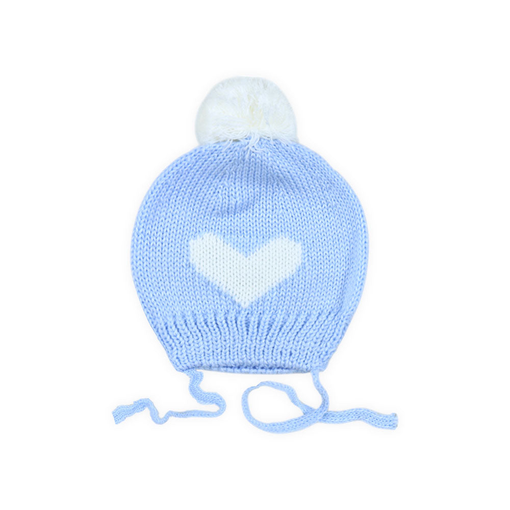 BABY WOOLEN CAP SKY BLUE
