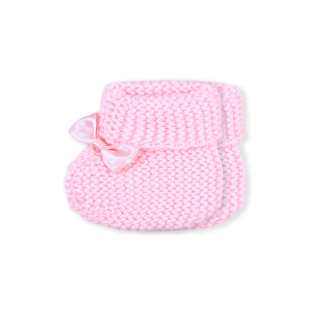 BABY WOOLEN CAP SET PINK