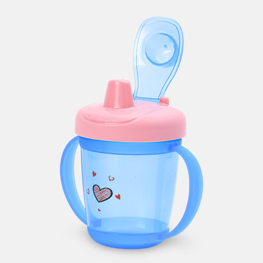 TRAINING CUP SPOUT BLUE HEART