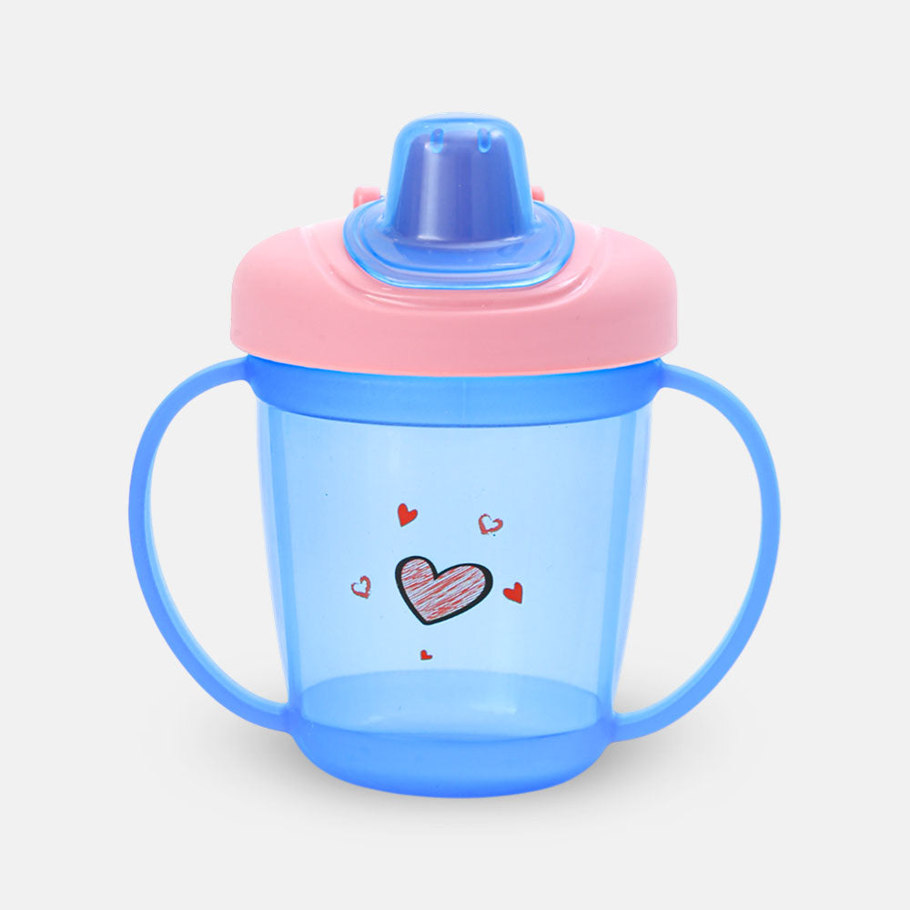 TRAINING CUP SPOUT BLUE HEART