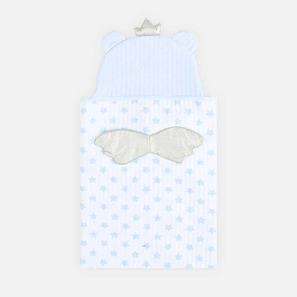 BLANKET BLUE STARRY BEAR