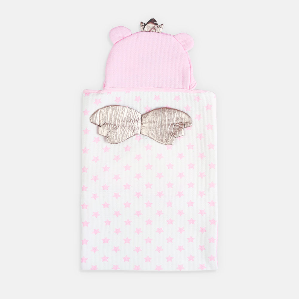 BLANKET PINK BEAR