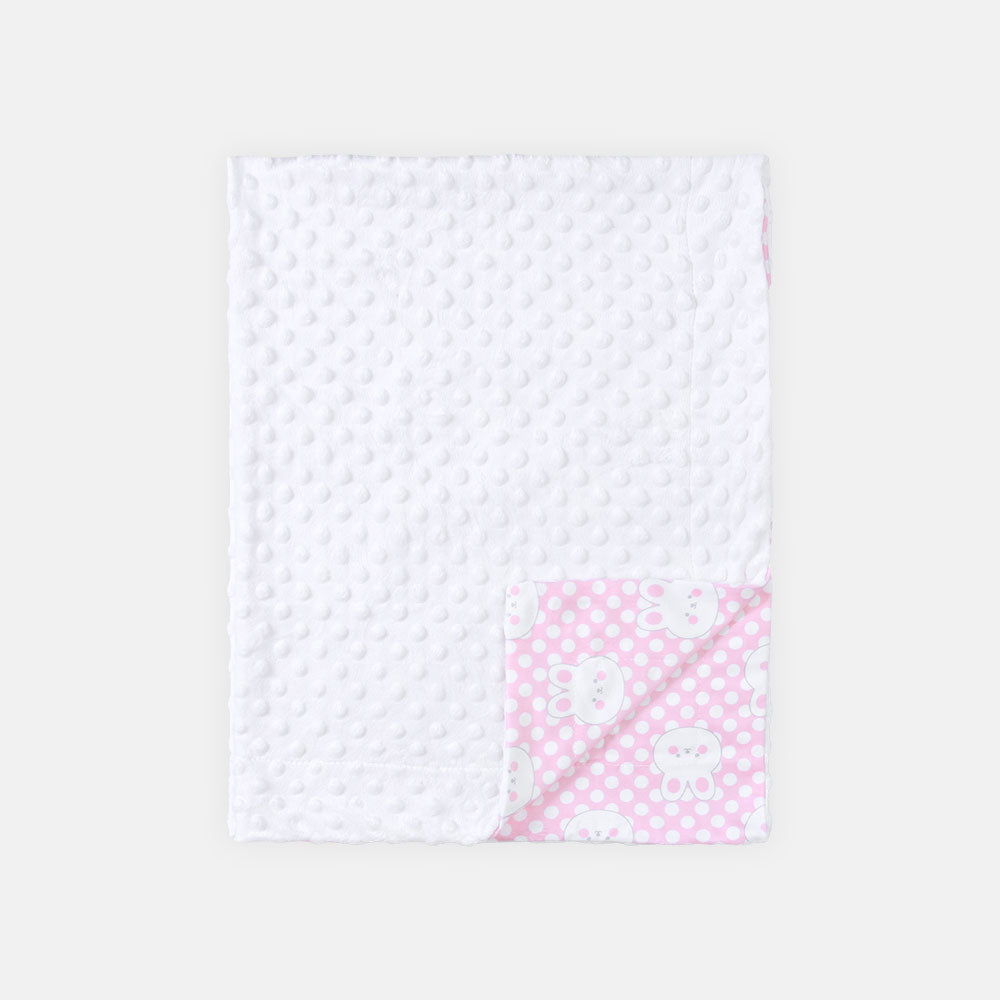 BLANKET PINK BUNNY