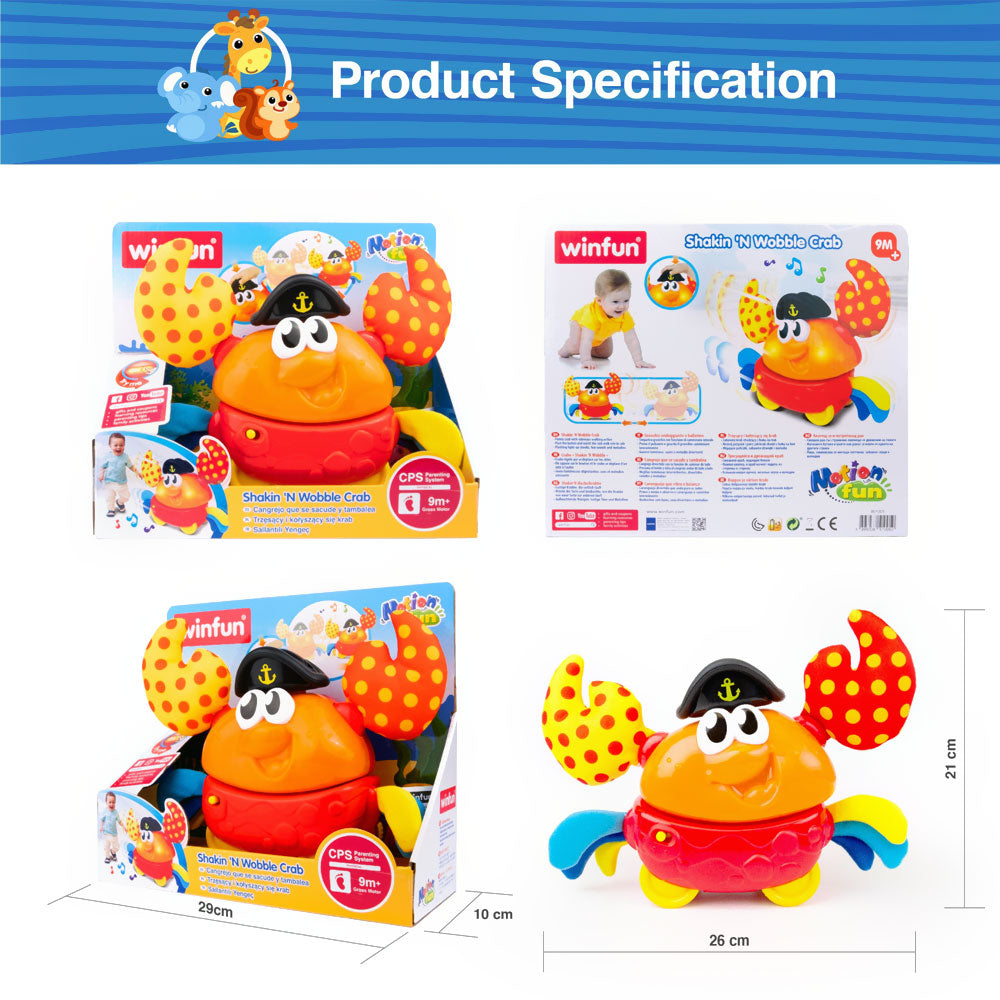 SHAKE WOBLE CRAB