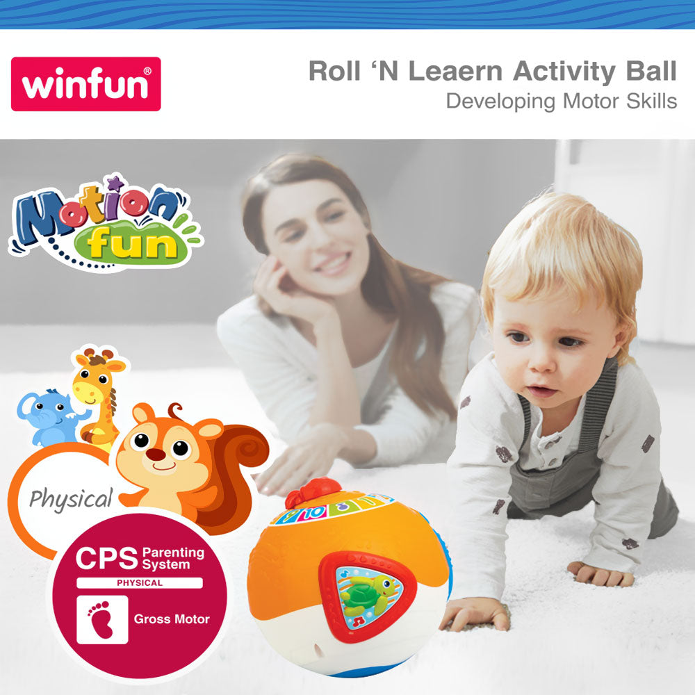 ROLL AND LEARN ACTIVITY BALL